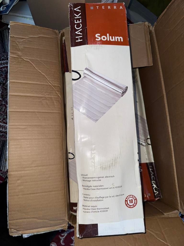 HACEKA Solum Elektrische Vloerverwarmingsmat, Minder dan 30 cm, Overige typen, Minder dan 60 cm, Ophalen of Verzenden