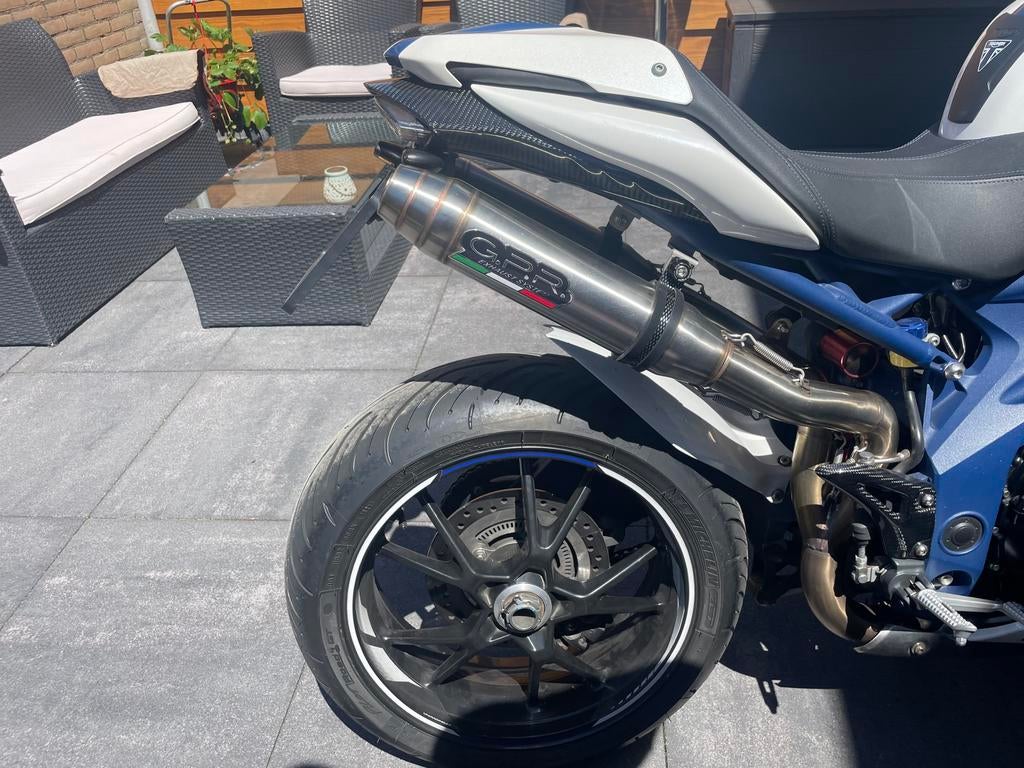 GPR Uitlaat Triumph Speed Triple 2013, Ophalen of Verzenden, Gebruikt