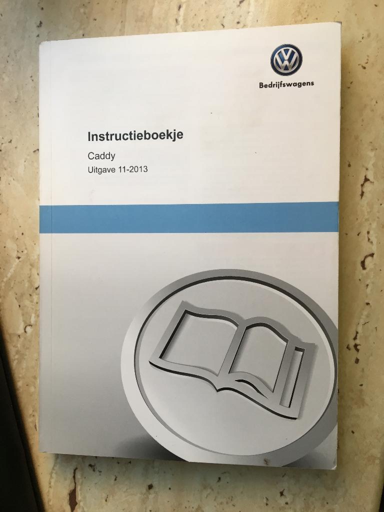Instructieboek Volkswagen Caddy, Caddy Maxi, Combi 2013, Ophalen of Verzenden