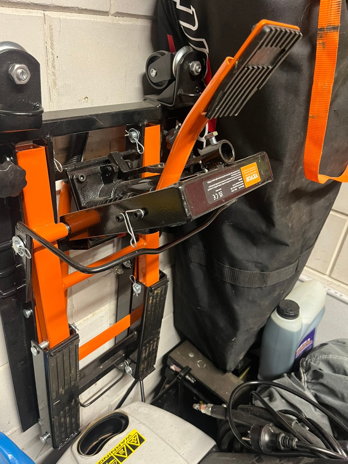 Moterlift, Ophalen of Verzenden, Zo goed als nieuw, Hydraulisch, Garagekrik