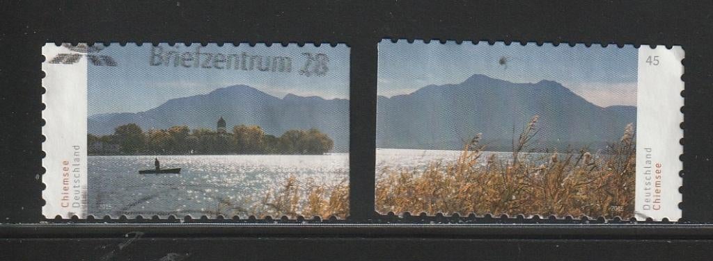 Duitsland 2015 Michel nr. 3167 en 3168, Verzenden, 1990 tot heden, Gestempeld