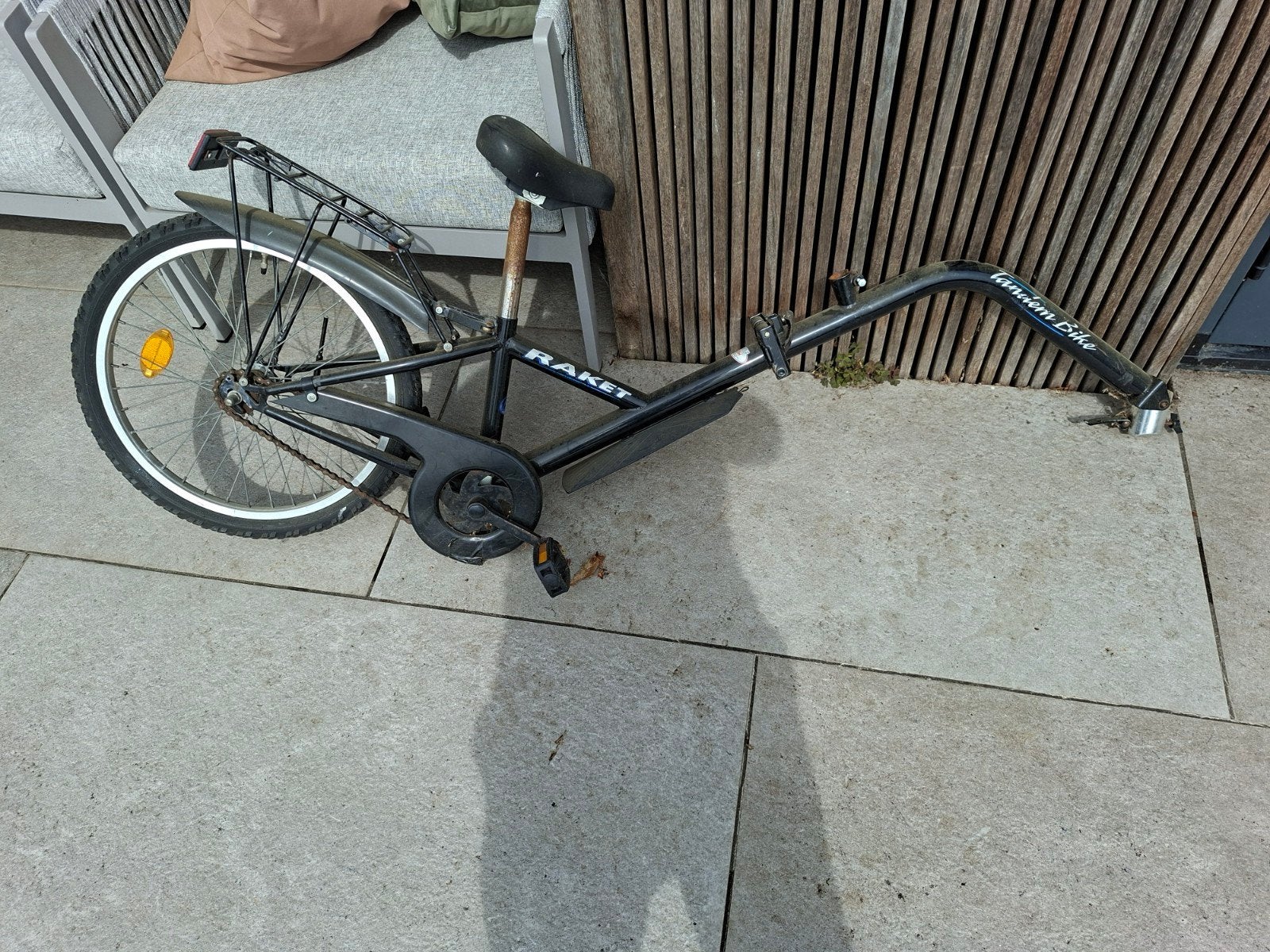 Raket Tandem Bike Aanhanger - Gebruikt, Gebruikt, Raket, Overige typen, Ophalen of Verzenden