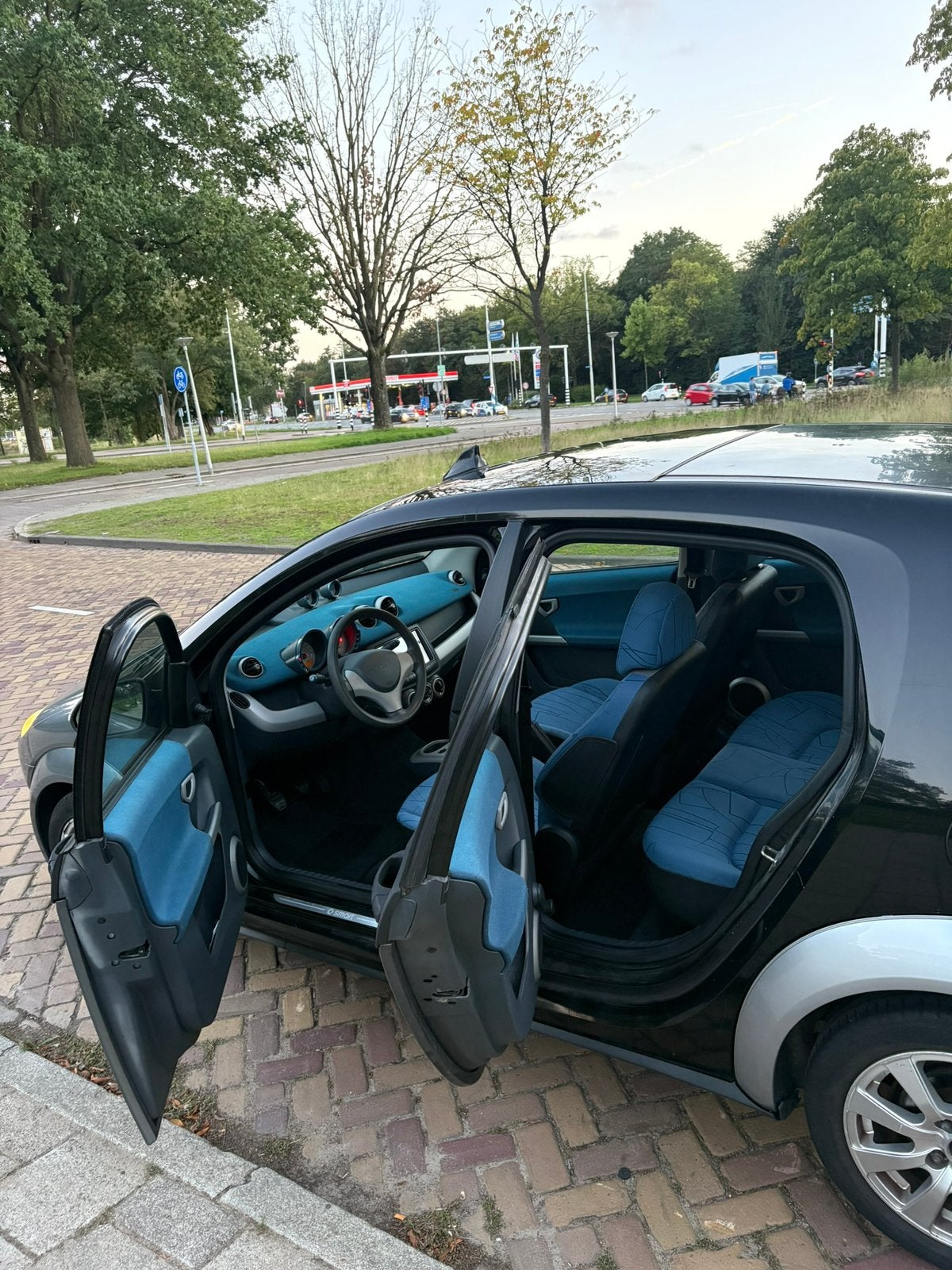 Smart Forfour 1.1  Zeer zuinig | CarPlay | Pano | Rijdt top, Auto's, Voorwielaandrijving, Stof, Panoramadak, Origineel Nederlands