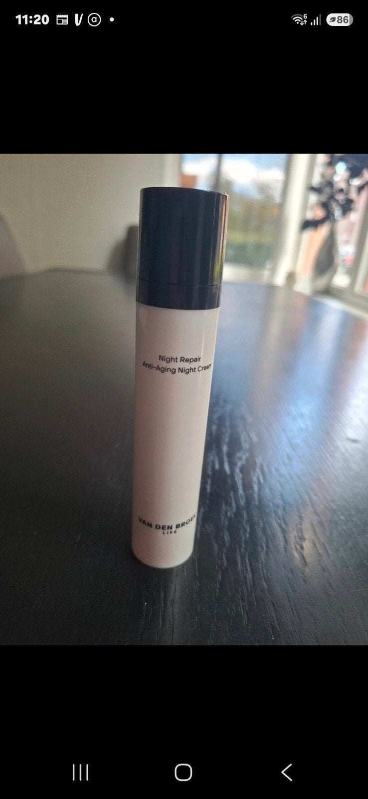 Anti aging nigh cream Van Den Broek, Ophalen of Verzenden, Nieuw, Gehele gezicht