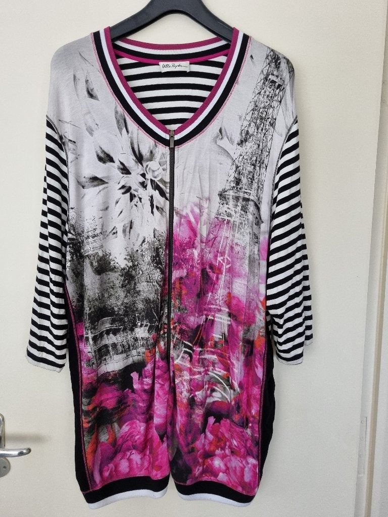 Apart vest van Ulla Popken maat: 50/52, Zwart, Trui of Vest, Ulla Popken, Ophalen of Verzenden