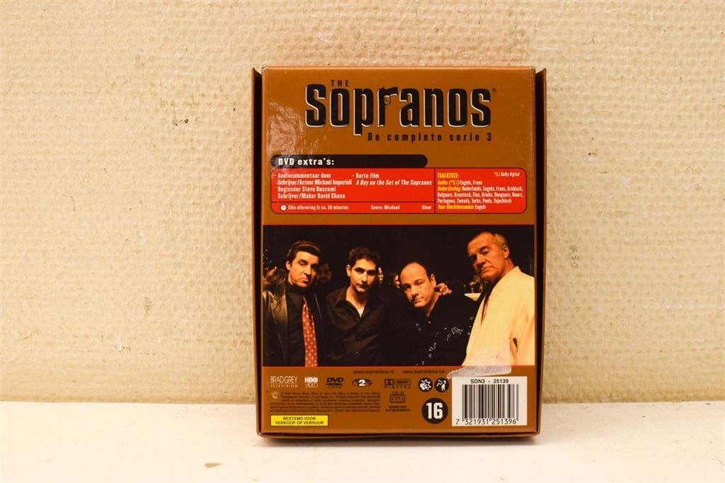 4 DVD box The Sopranos de complete serie 3 49445, Ophalen of Verzenden, Gebruikt