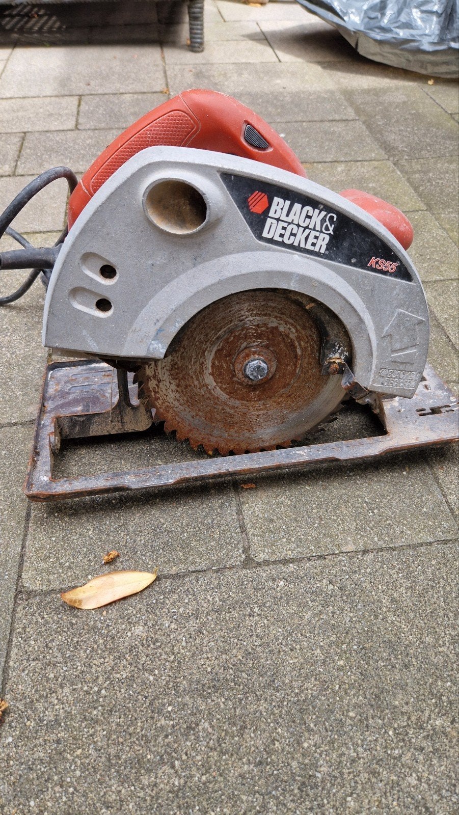 Black & Decker Cirkelzaag KS55 - 1200W, Ophalen