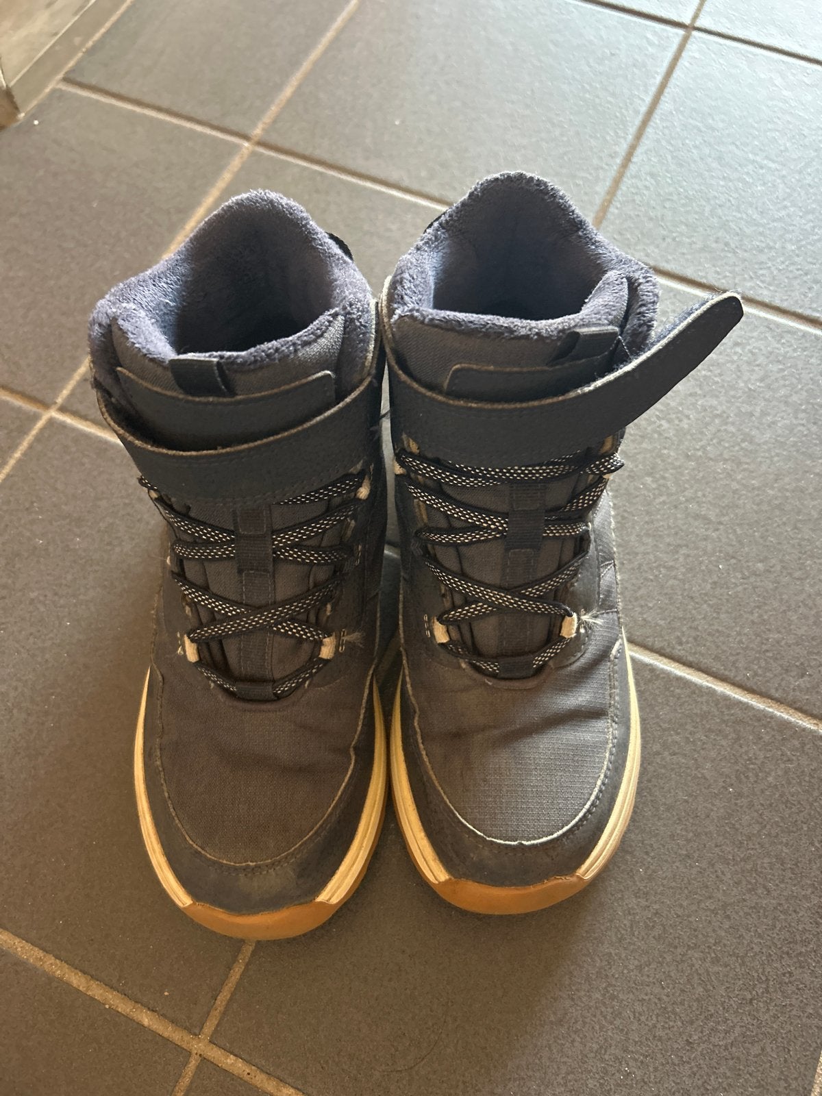 Quechua SH50 SYNTH WARM JR BLUE kinderlaarzen, Ophalen of Verzenden, Gebruikt, Jongen of Meisje, Laarzen