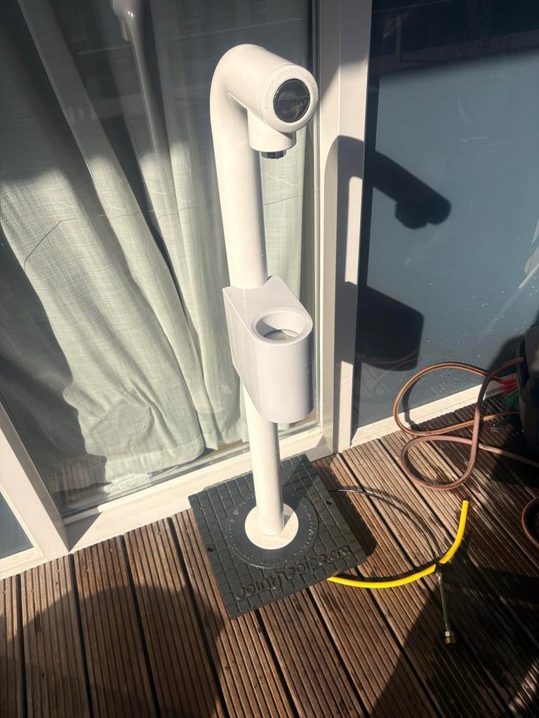 Join the Pipe publieke watertap - waterkraan, Ophalen, Gebruikt