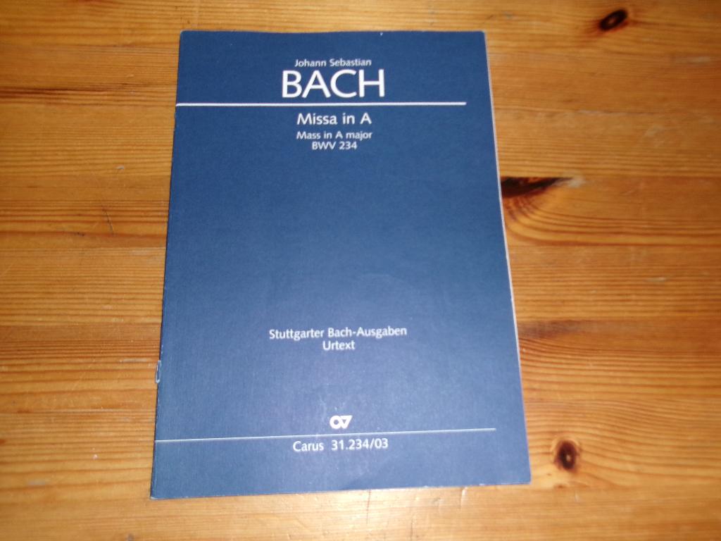 Bach - missa in a bmv 234, Klassiek, Ophalen of Verzenden, Artiest of Componist, Gebruikt