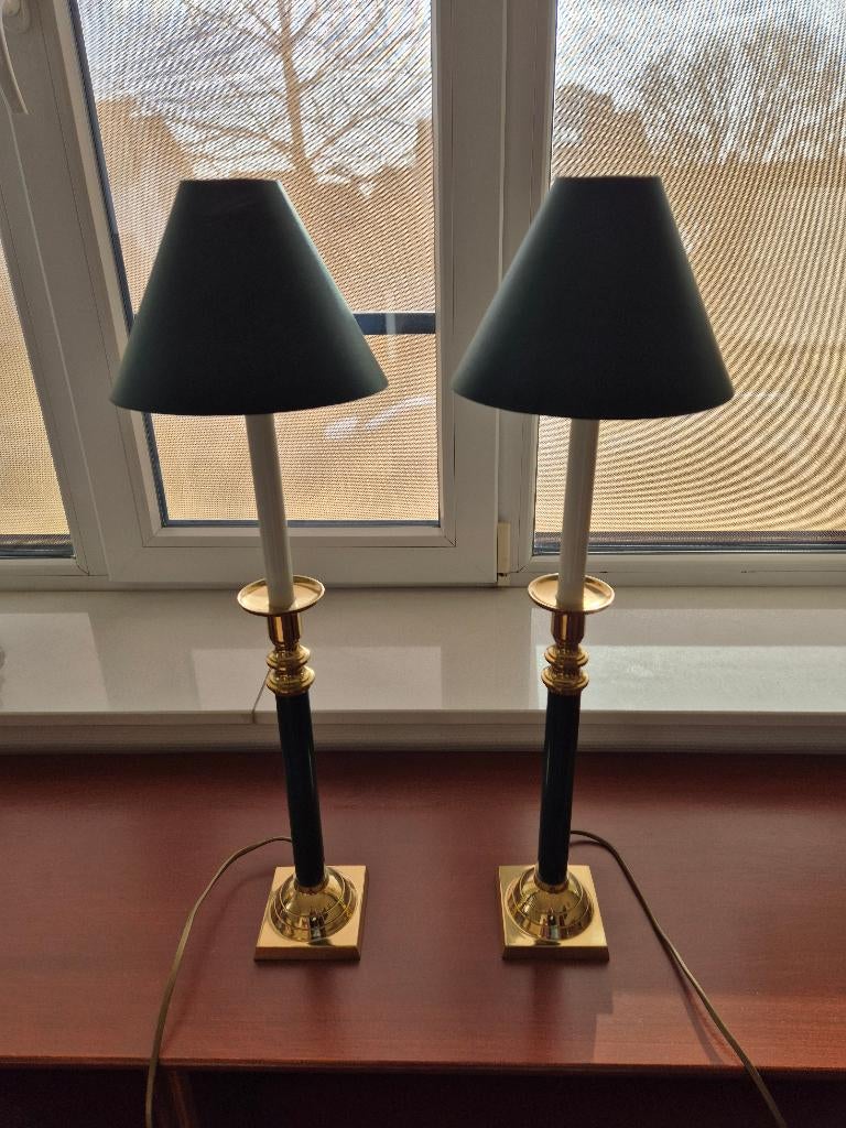 Twee vintage Caravell buffet lampen, Ophalen