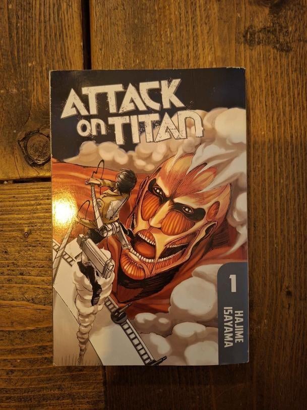 Attack on titan vol 1, Japan (Manga), Hajime Isayama, Ophalen, Gelezen