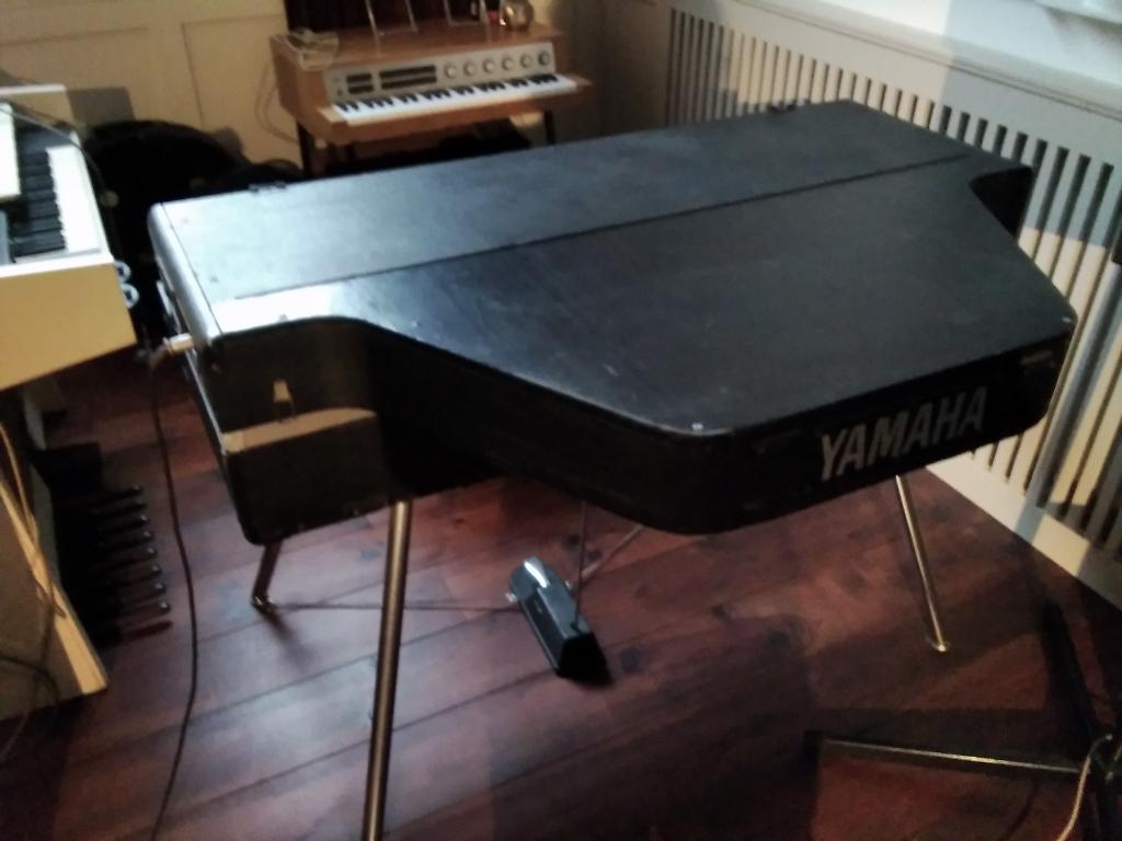 Yamaha CP70B piano, Ophalen, Gebruikt, Zwart