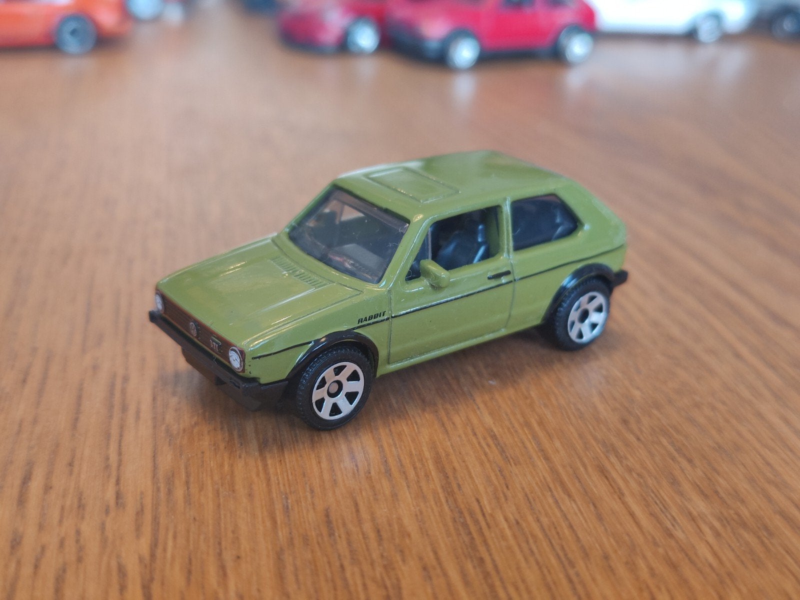 Matchbox Volkswagen Golf GTI GROEN, Ophalen of Verzenden, Zo goed als nieuw, Auto
