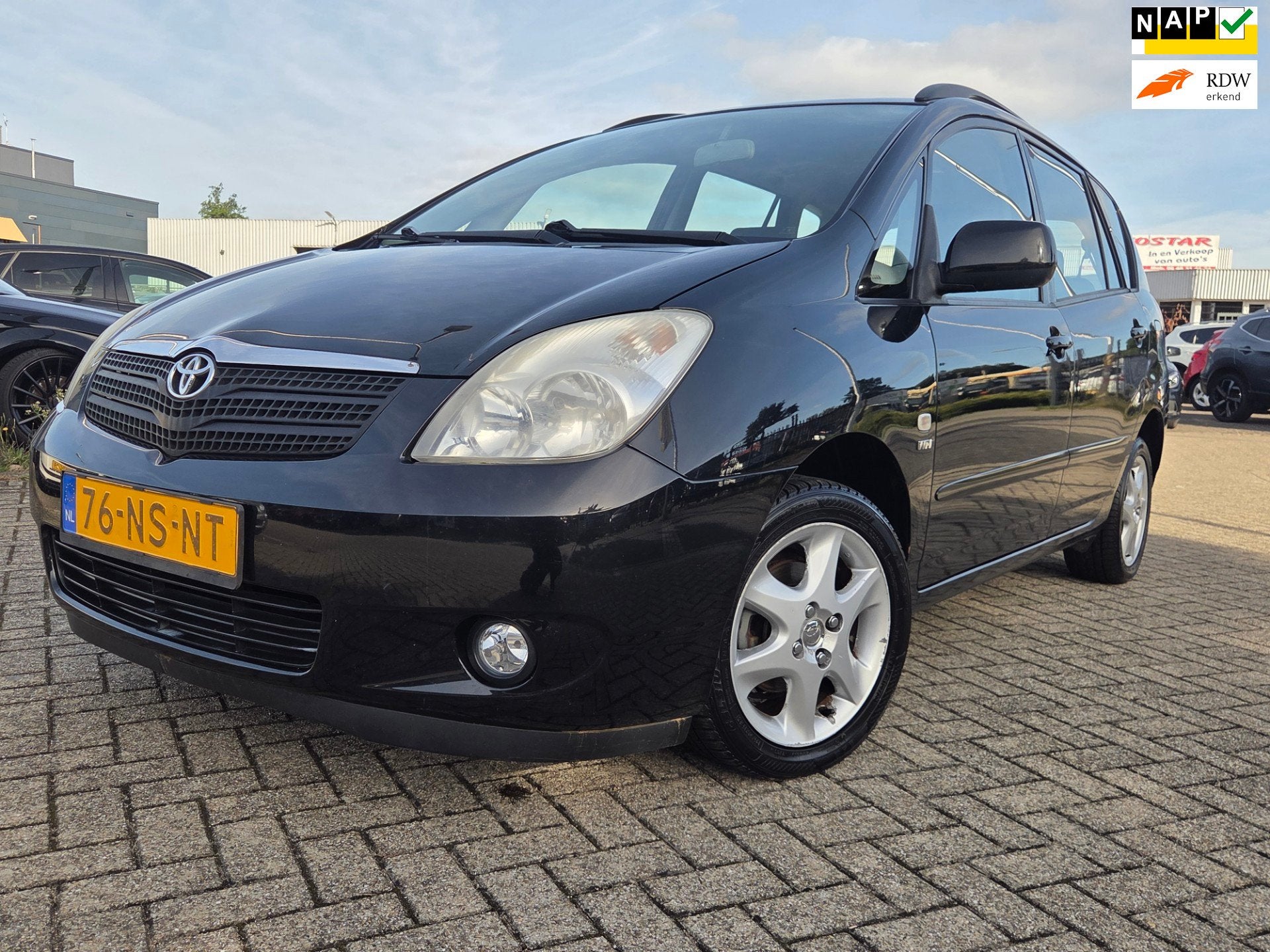 Toyota Corolla Verso 1.6 VVT-i AIRCO/TREKHAAK/CRUIS CONTR, Auto's, Voorwielaandrijving, 450 kg, Gebruikt, 4 cilinders