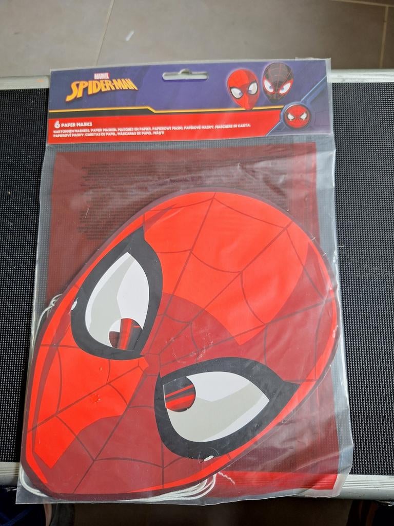 Spiderman maskers, Hobby en Vrije tijd, Feestartikelen, Onbekend, Nieuw, Ophalen of Verzenden, Onbekend