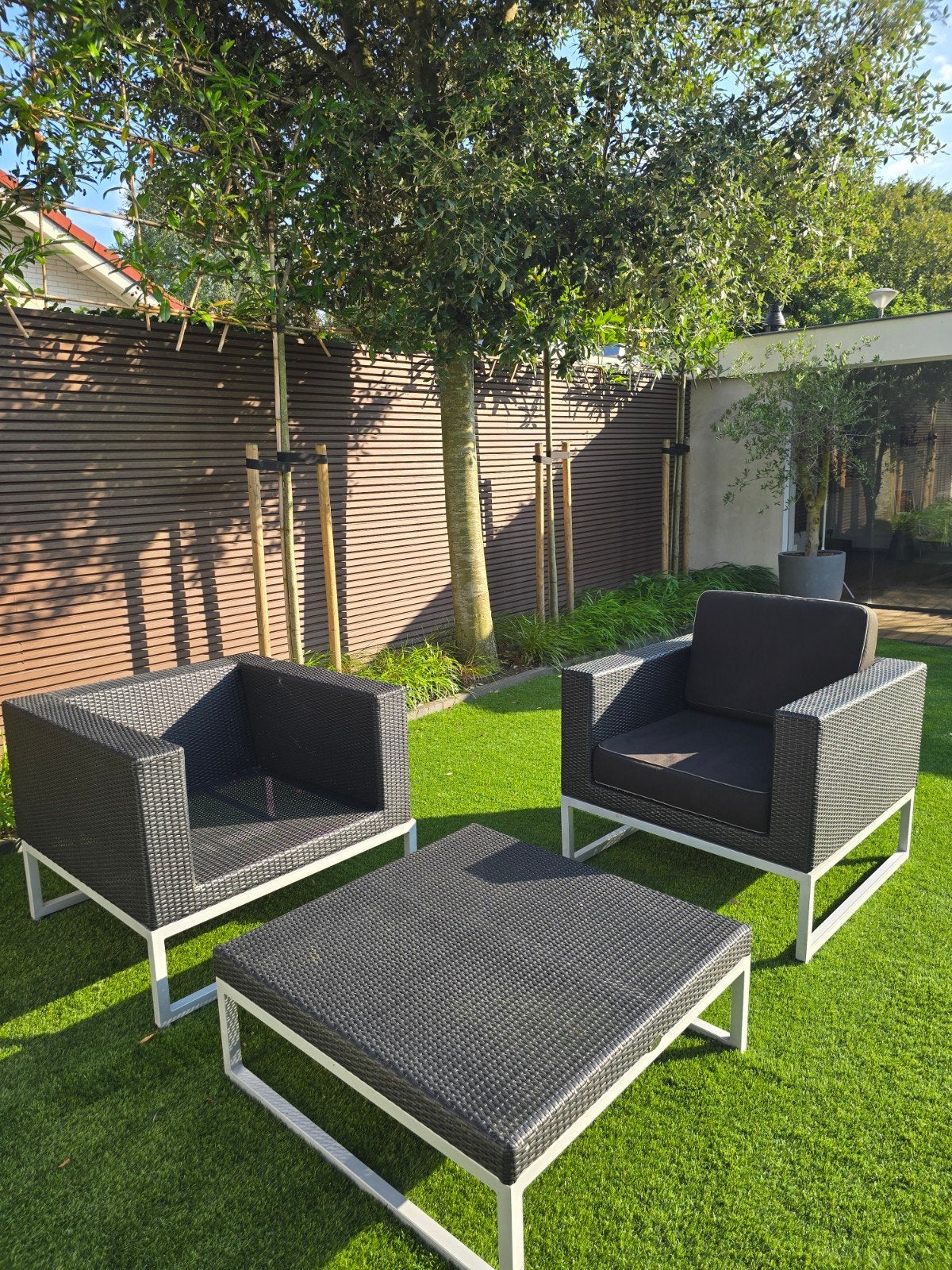 Prachtige loungeset - zo goed als nieuw!, Tuin en Terras, Ophalen, Bijzettafel, 6 zitplaatsen, Zo goed als nieuw