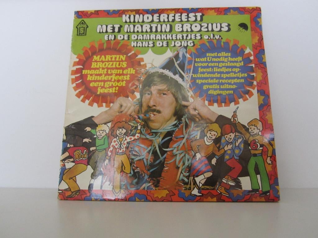 LP Martin Brozius, Cd's en Dvd's, Ophalen of Verzenden, Gebruikt, 12 inch, Levenslied of Smartlap