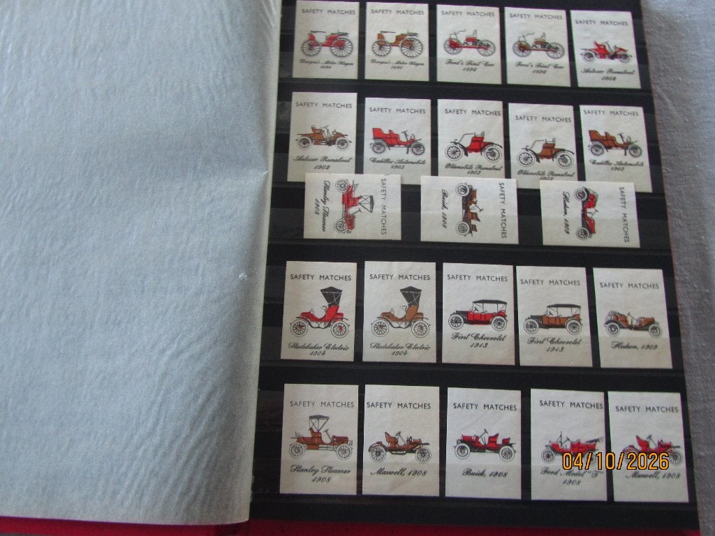Lucifer Etiketten Auto,s 245 Stuks in Album, Ophalen of Verzenden, Gebruikt, Luciferdoosjes of -merken
