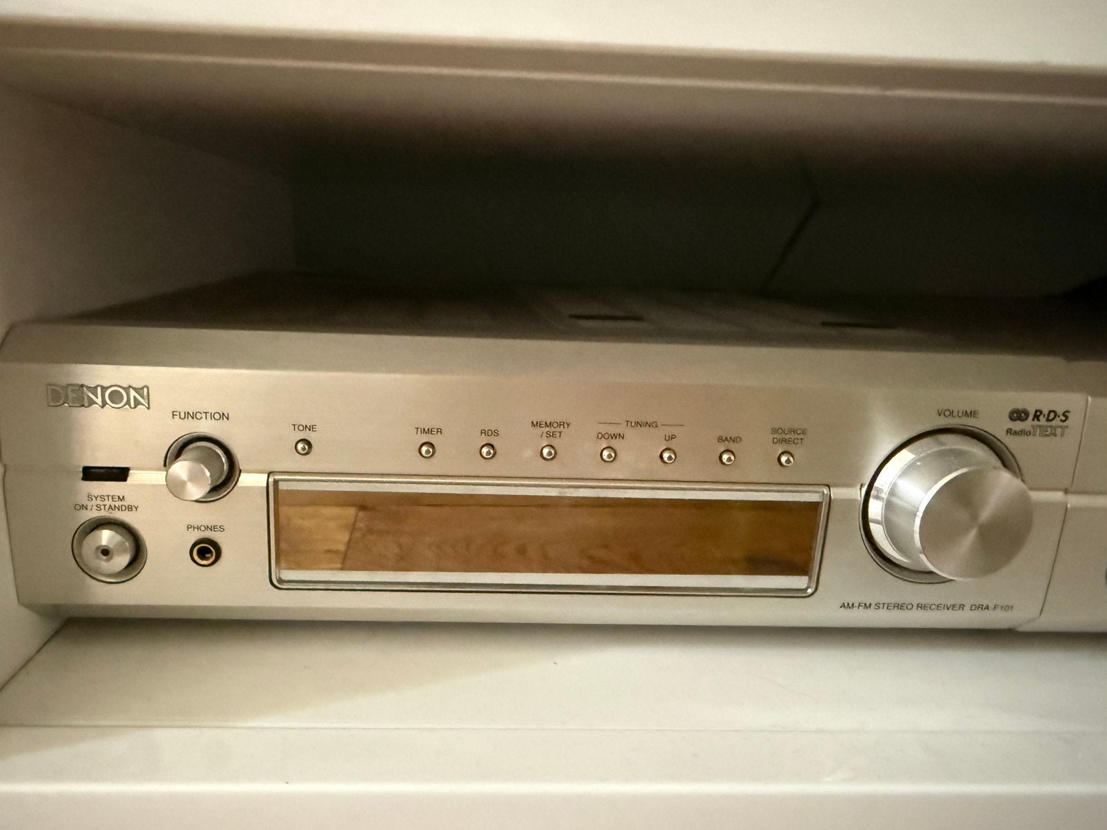 Denon versterker DRA-F101, Ophalen, Zo goed als nieuw, Denon