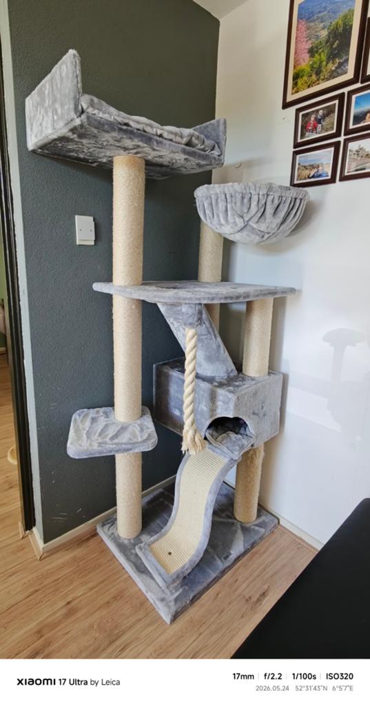 Kattenkrabpaal voor grote katten als nieuw, Ophalen, Zo goed als nieuw, Krabton