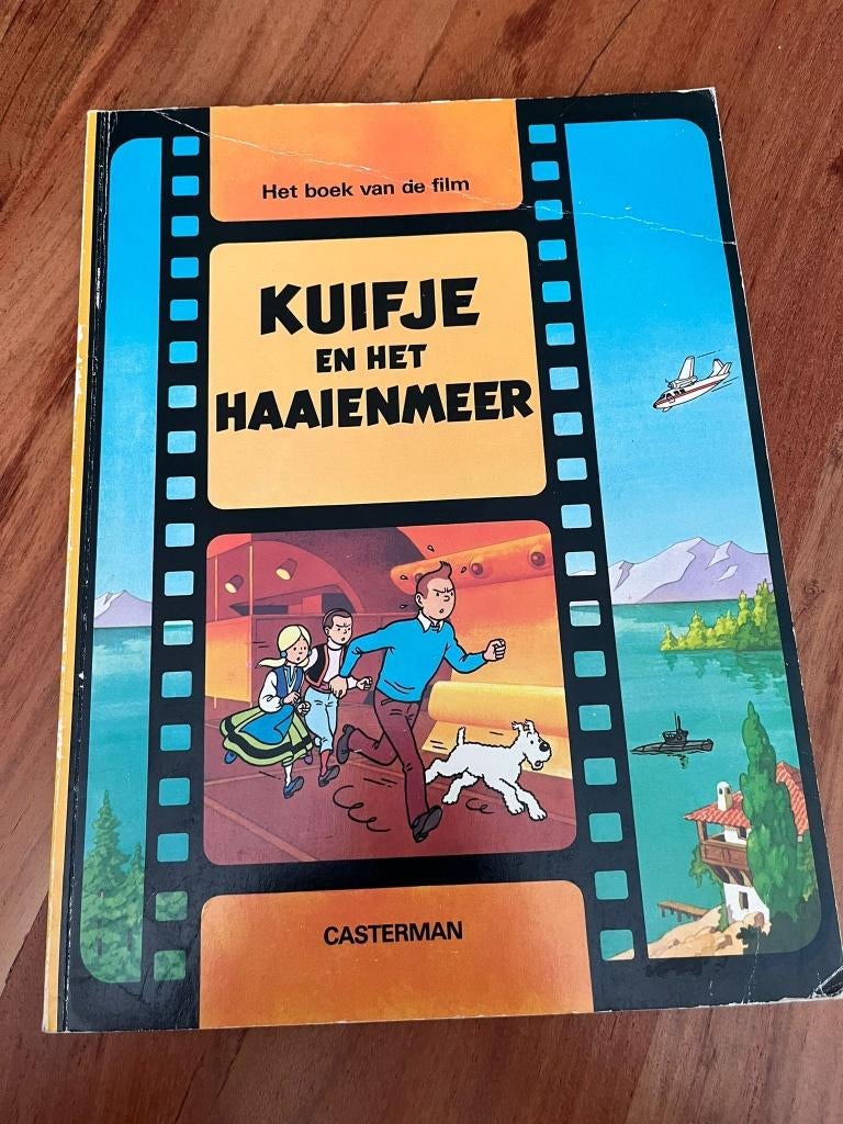 Kuifje en het haaienmeer, Eén stripboek, Ophalen of Verzenden, Zo goed als nieuw