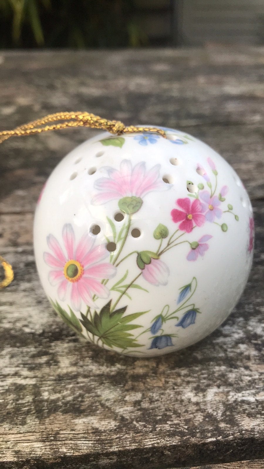 Vintage Engelse pomander, Ophalen of Verzenden