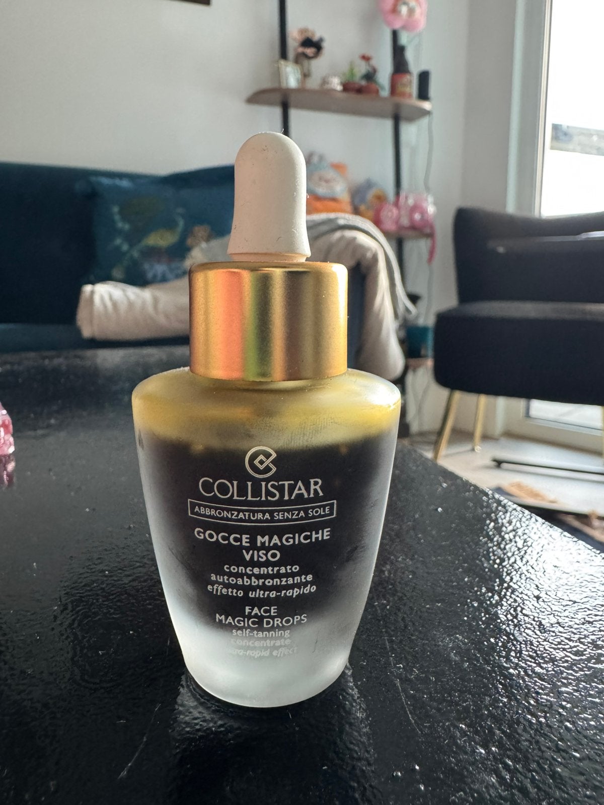 Collister magic face tanning drops, Sieraden, Tassen en Uiterlijk, Uiterlijk | Gezichtsverzorging, Verzenden, Gebruikt, Gehele gezicht