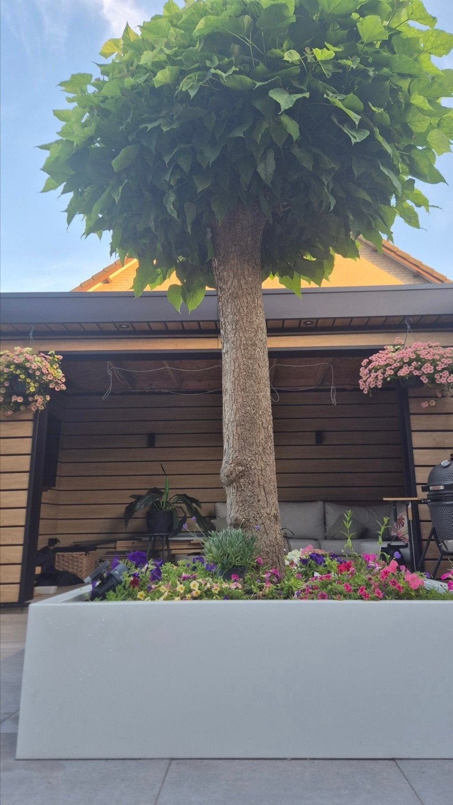 plantenbakken waarvan de verticale hoeken omgezet zijn, Ophalen of Verzenden, Nieuw, Metaal, Balkon
