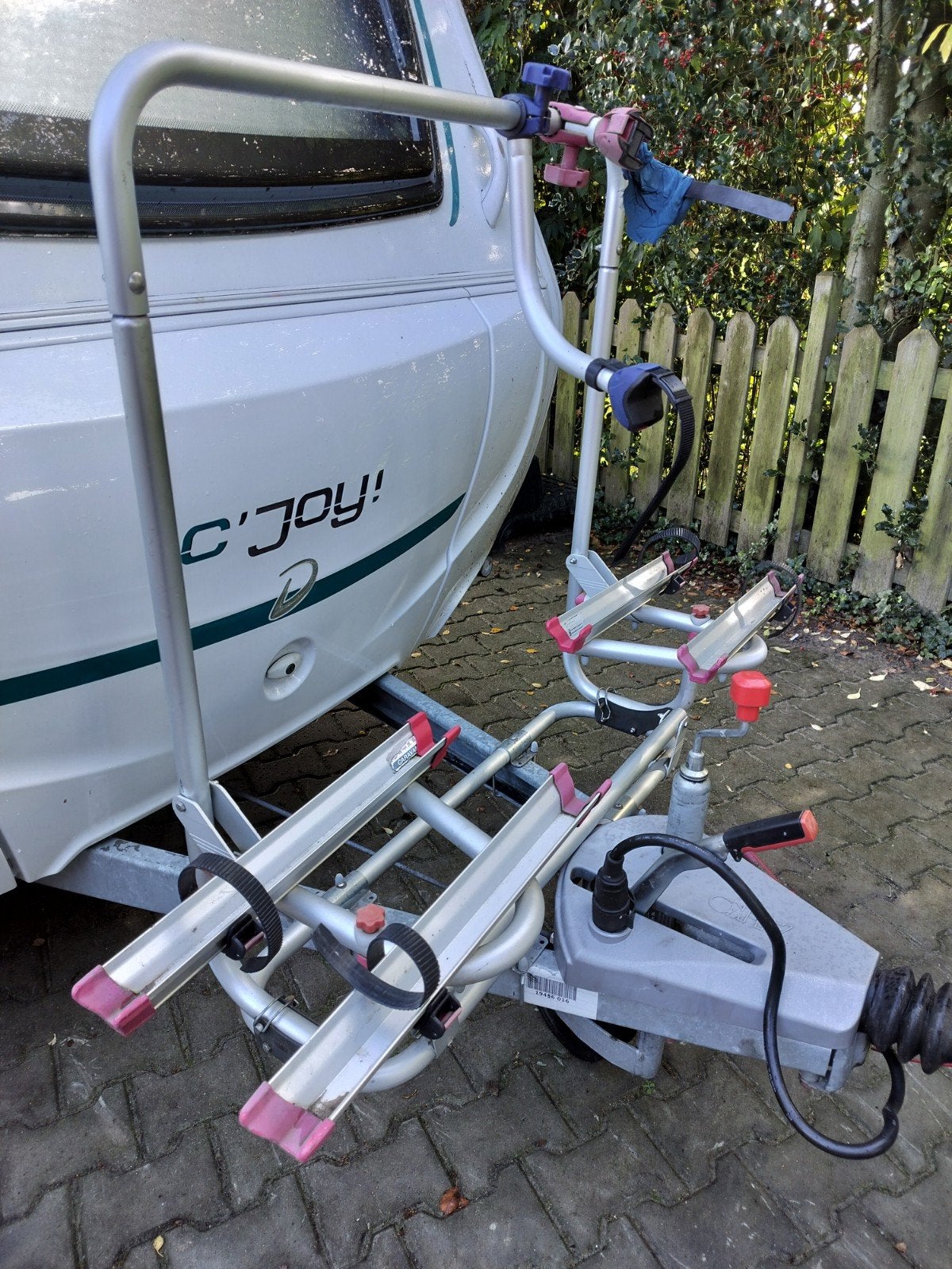 Fietsendrager voor caravan - AL-KO / Hamma, Ophalen, Gebruikt