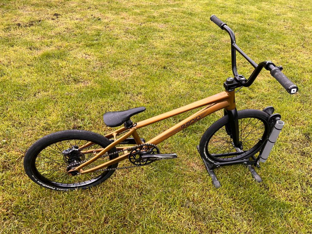 BMX pro xxl (race) met carbon voorvork, nieuwe wielset, Ophalen, 20 tot 24 inch, Aluminium, Zo goed als nieuw