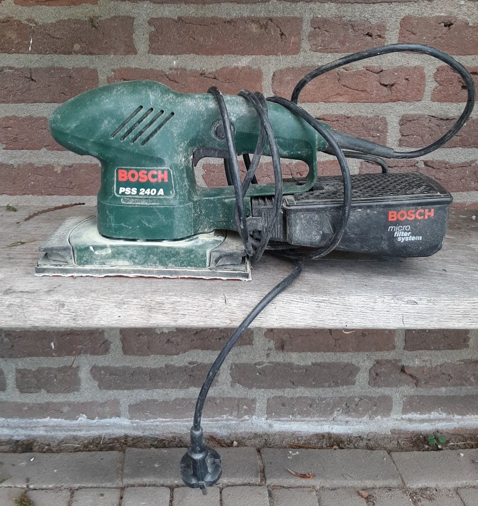 vlakschuurmachine, Ophalen, Zo goed als nieuw, Minder dan 600 watt, Vlakschuurmachine