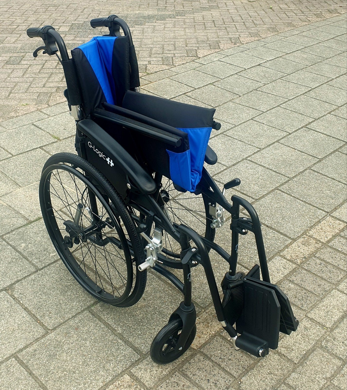 Lichtgewicht rolstoel inklapbaar Excel G-Logic NIEUW, Diversen, Excel G-Logic, Excel G-Logic, Nieuw, Duwrolstoel