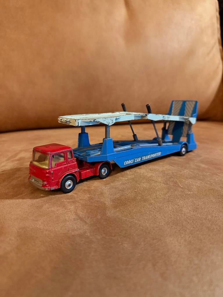 Vintage Corgi Major Toys Carrimore Auto-transporter, Ophalen of Verzenden, Gebruikt, Bus of Vrachtwagen