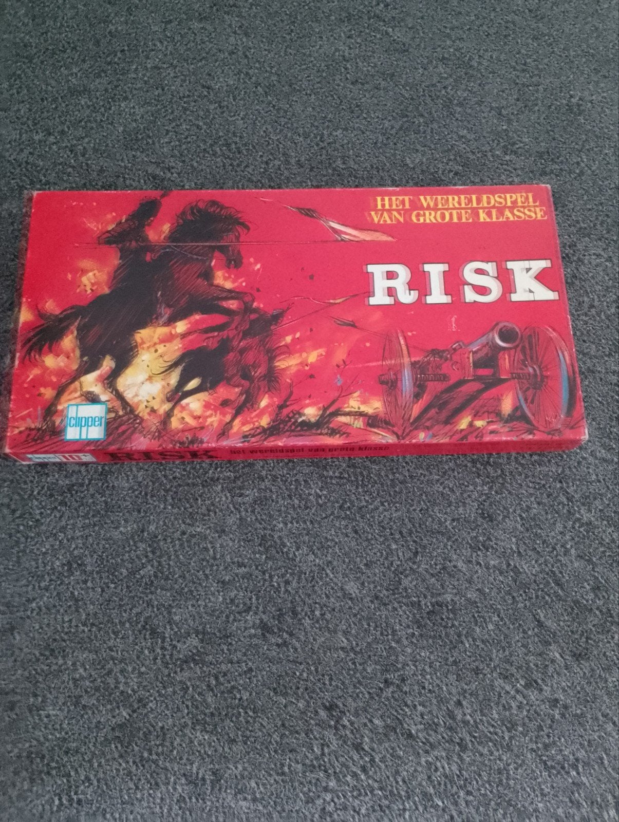 Risk Bordspel - Het Wereldspel van Grote Klasse, Vijf spelers of meer, Ophalen, Gebruikt, Clipper