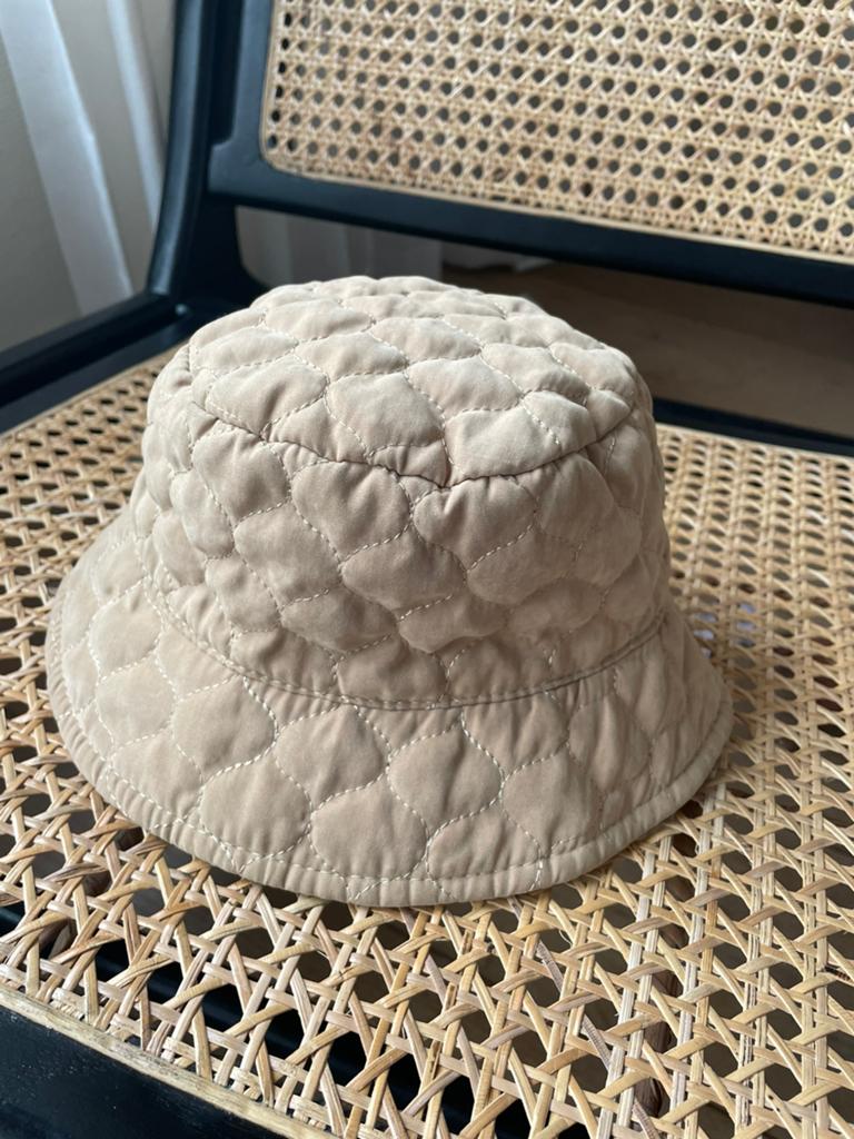 Zara Hoed - Stijlvolle Gevoerde Bucket Hat, Ophalen of Verzenden, Zo goed als nieuw, 57 cm (M, 7⅛ inch) of minder, Hoed