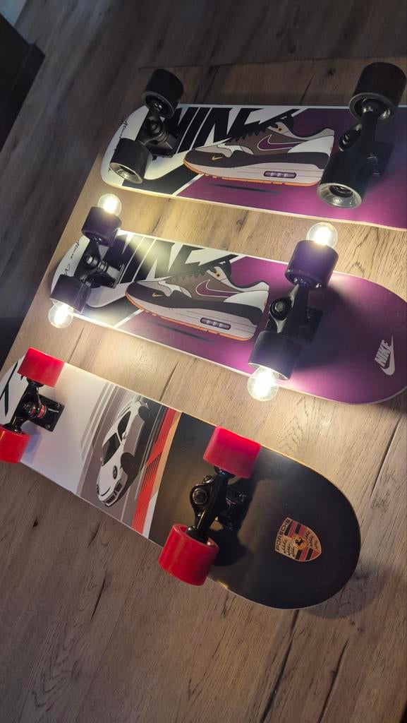 SKATEBOARDLAMP SKATEBOARD LAMP NIKE AIR MAX 1 ATMOS VIOTECH, Ophalen
