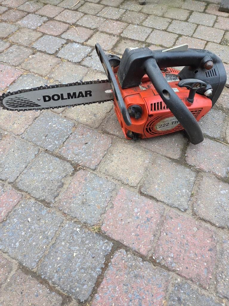 Dolmar 222 TH kettingzaag / snoeizaag, Tuin en Terras, Hand-tuingereedschap, Ophalen, Gebruikt, Overige soorten, Dolmar /Stihl / Husqvarna