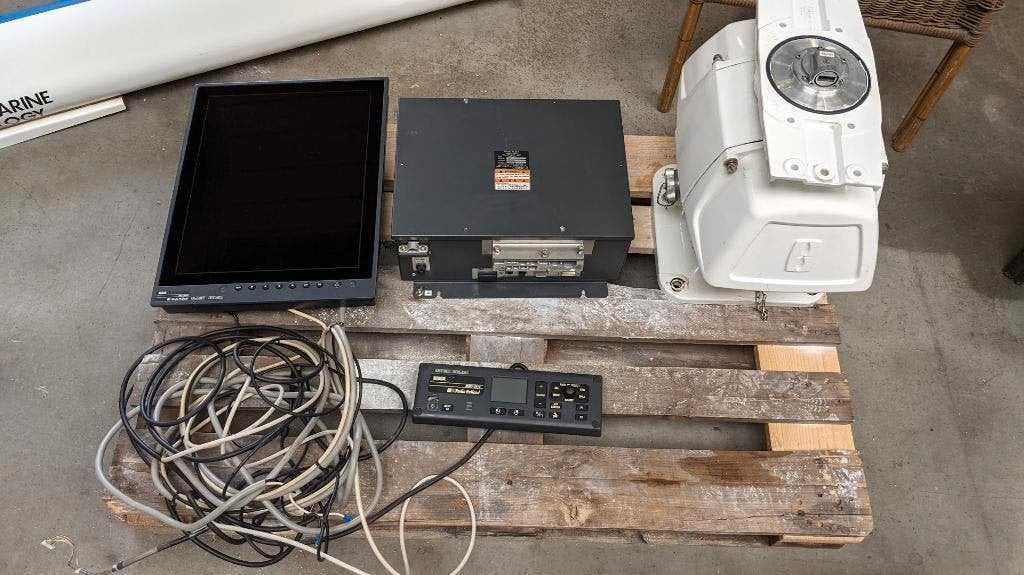 Radio Holland RH2014R radar, in zeer goede staat., Watersport en Boten, Radio Holland, Ophalen of Verzenden, Kaartplotter of Fish Finder