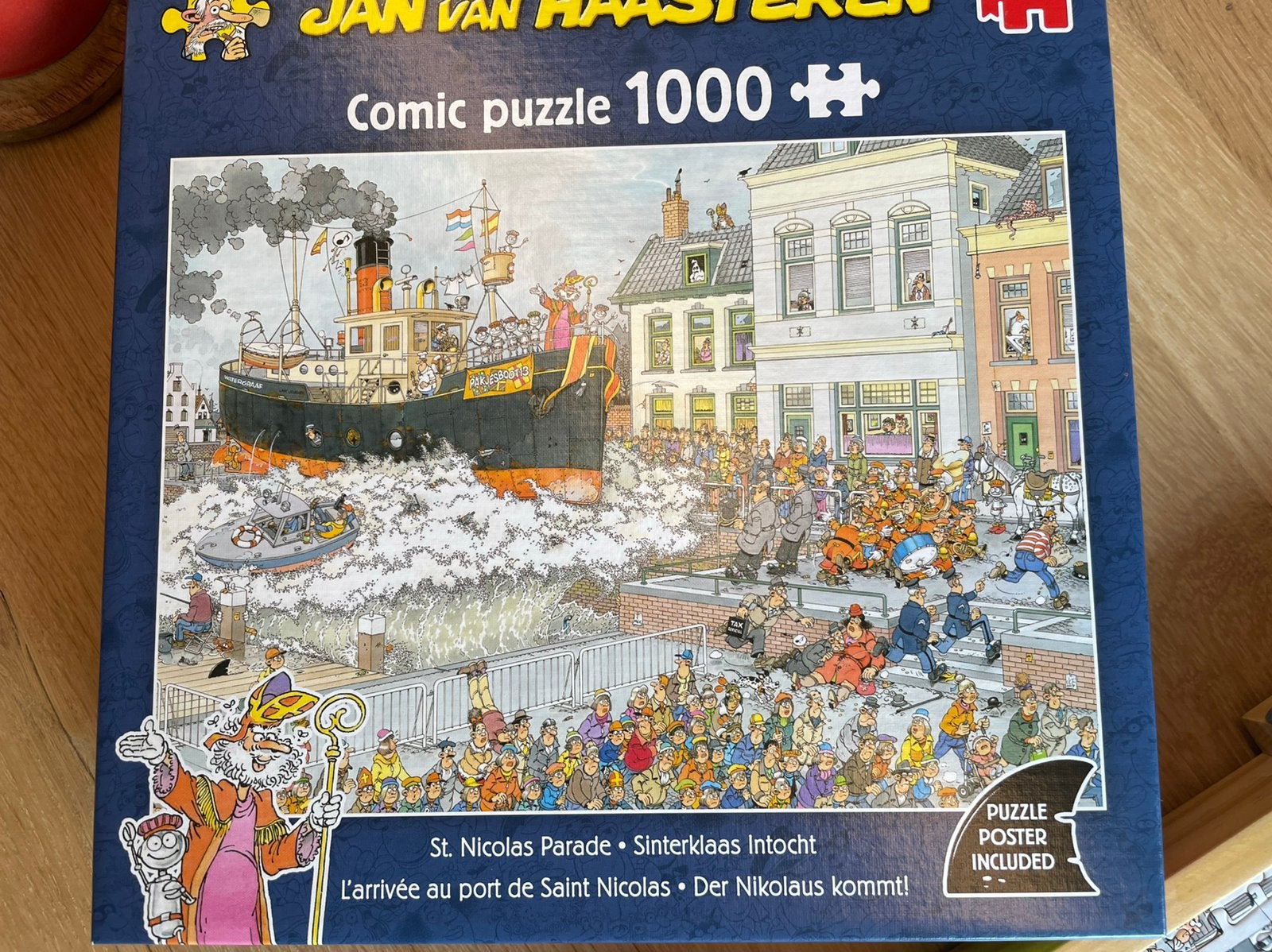 Van Haasteren 1000 stukjes, Ophalen, 500 t/m 1500 stukjes, Zo goed als nieuw