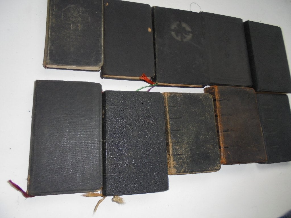 10 x klassieke Missaal kerkboekjes Noordwijkerhout, Ophalen of Verzenden