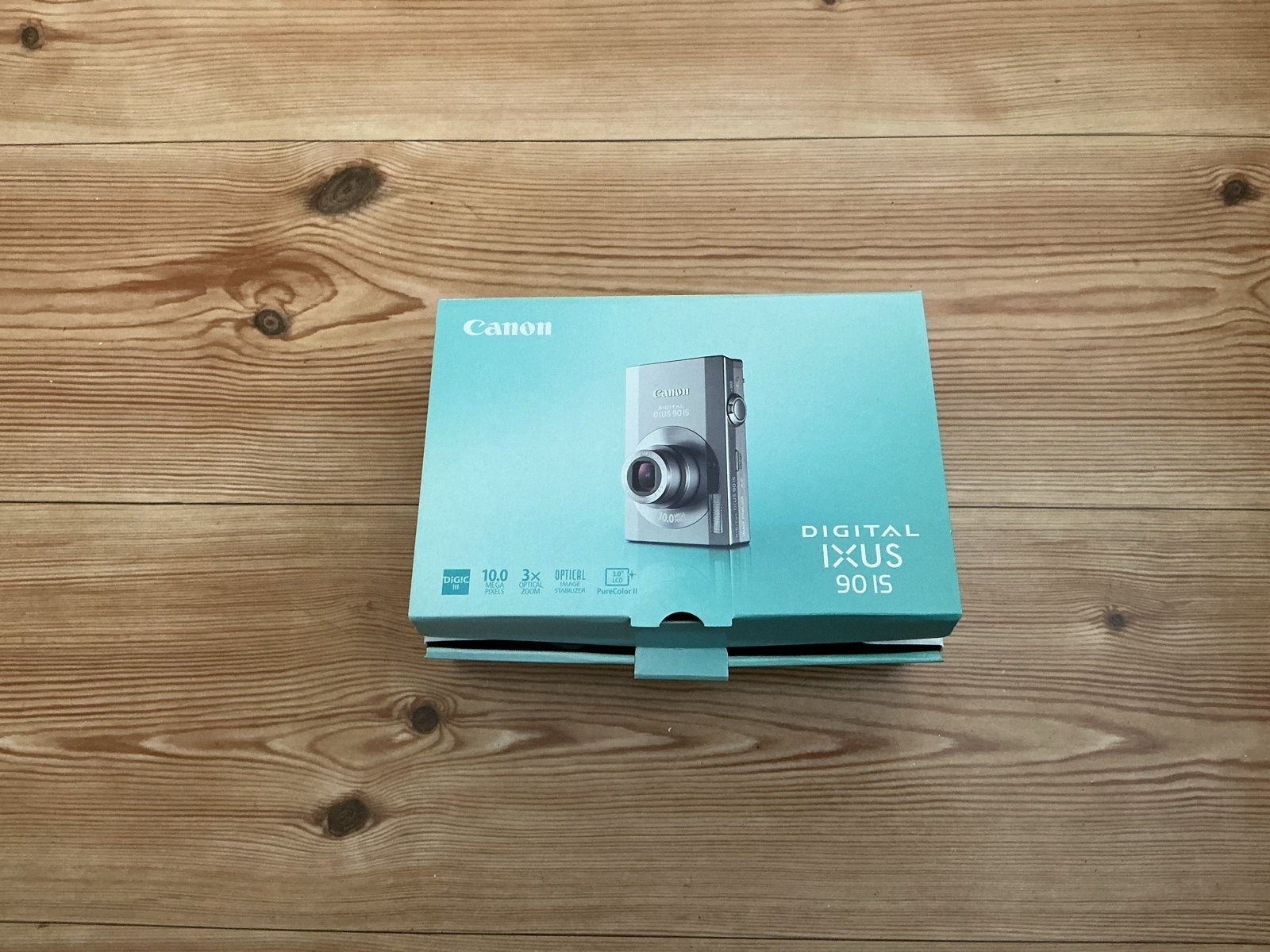 Canon Digital IXUS 90 IS Compactcamera - Zilver, Canon, Beeldstabilisatie, Ophalen of Verzenden, Zo goed als nieuw