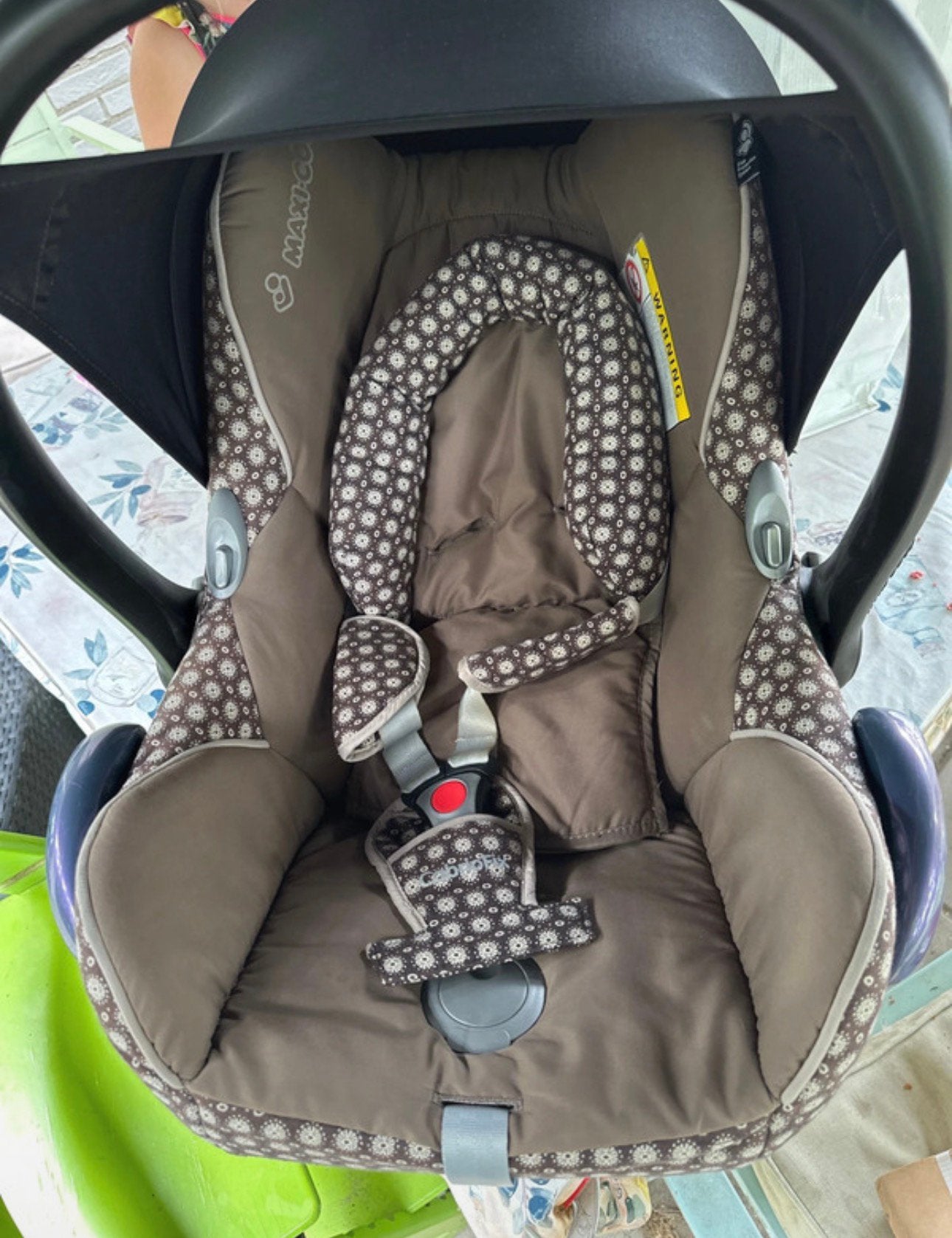 Maxicosi cabrio fix, Ophalen, Zo goed als nieuw, Isofix, 0 t/m 13 kg
