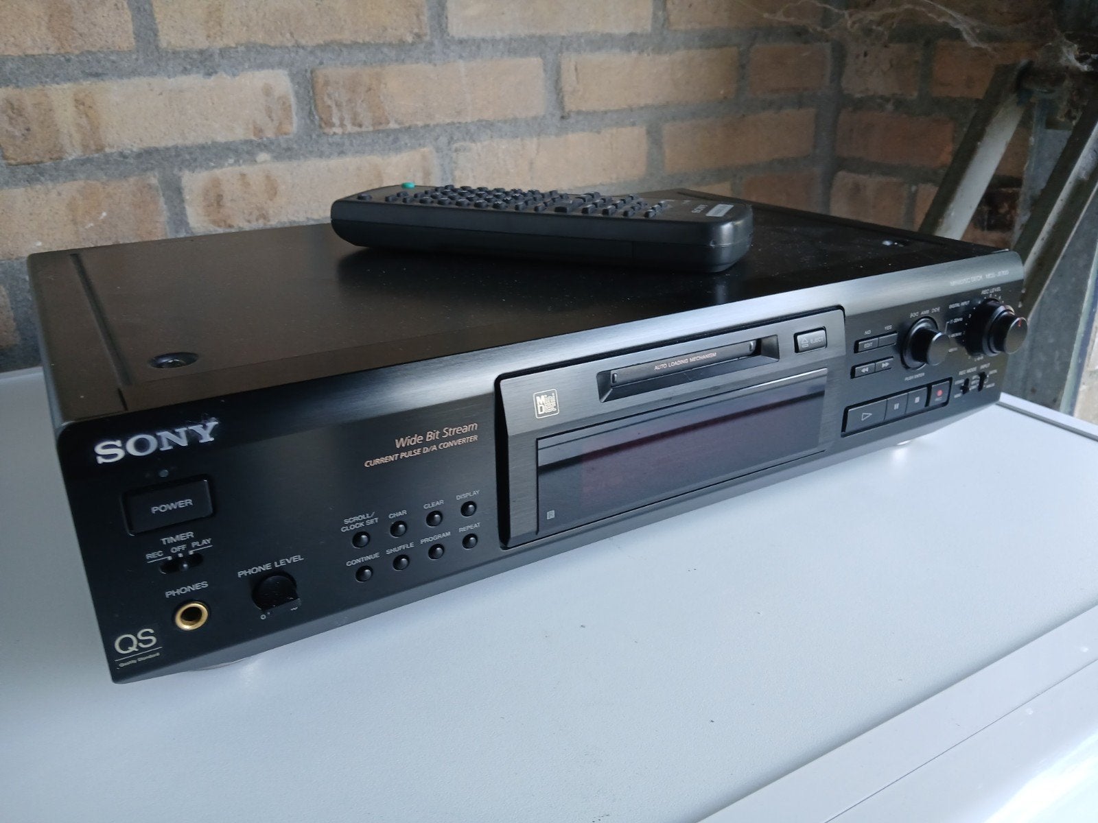 Sony Minidisc Recorder MDS-JE700, Ophalen of Verzenden, Minidisc-recorder