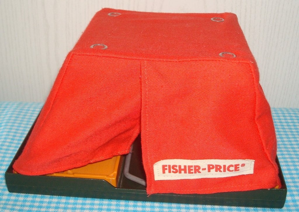 FISHER PRICE vintage rode tent (safari set uit 1975), Ophalen of Verzenden, Gebruikt, Overige typen