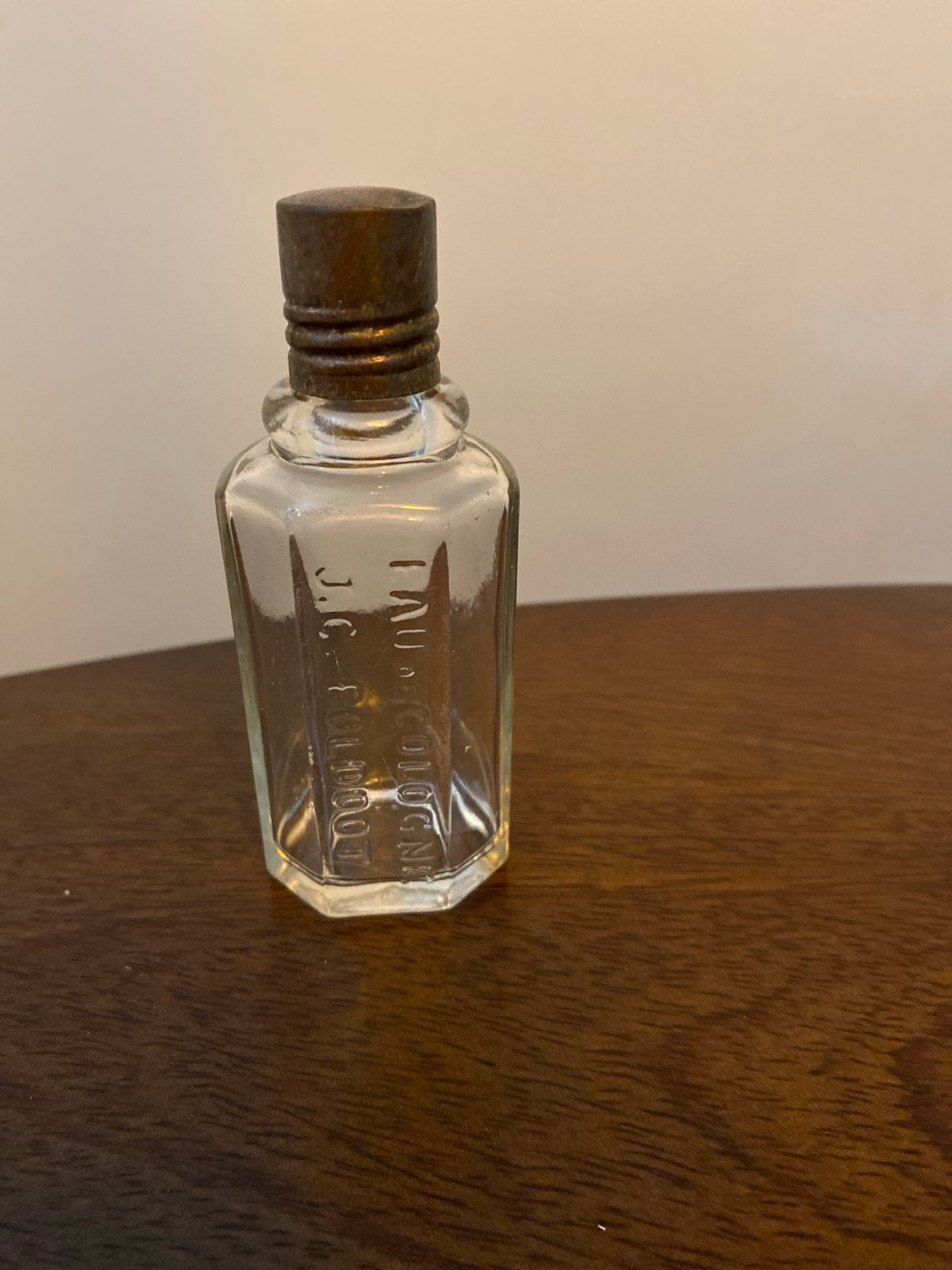 Antieke J.C. Boldoot Eau de Cologne flesje, Ophalen of Verzenden