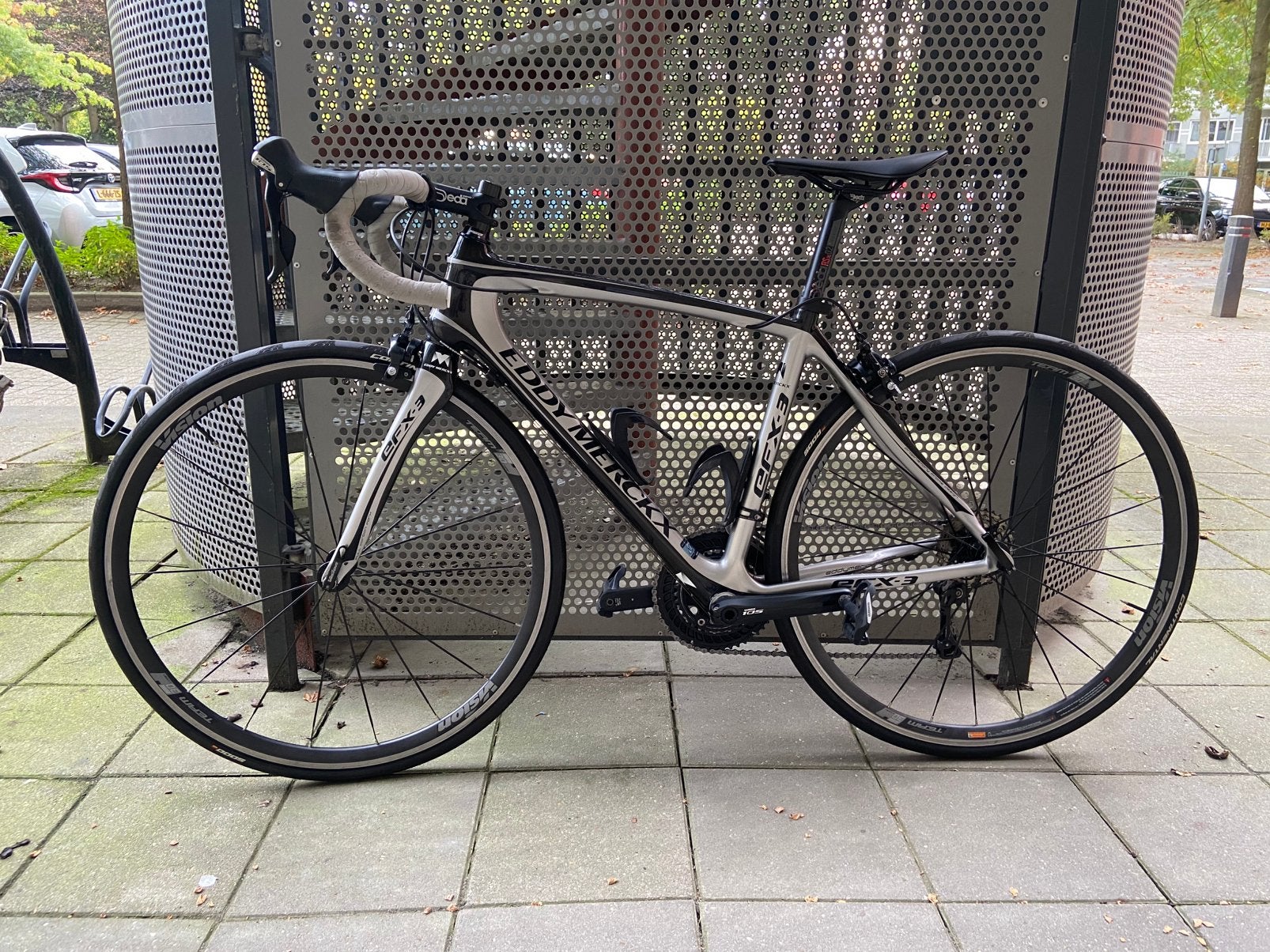 Eddy Merckx EFX3 full carbon maat xxs, Carbon, Zo goed als nieuw, Meer dan 20 versnellingen, 53 tot 57 cm