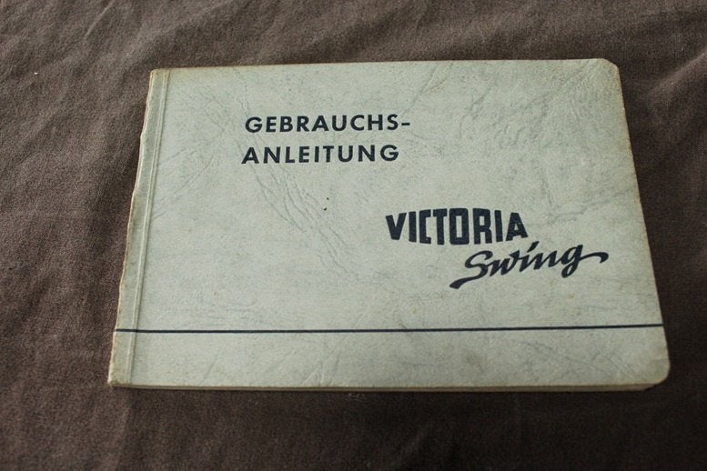 Victoria Swing 1955 197cc motorrad gebrauchs anleitung, Motoren, Ophalen of Verzenden, Overige merken