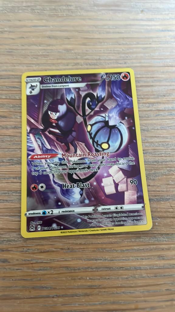 Chandelure pokémon, Ophalen of Verzenden, Zo goed als nieuw