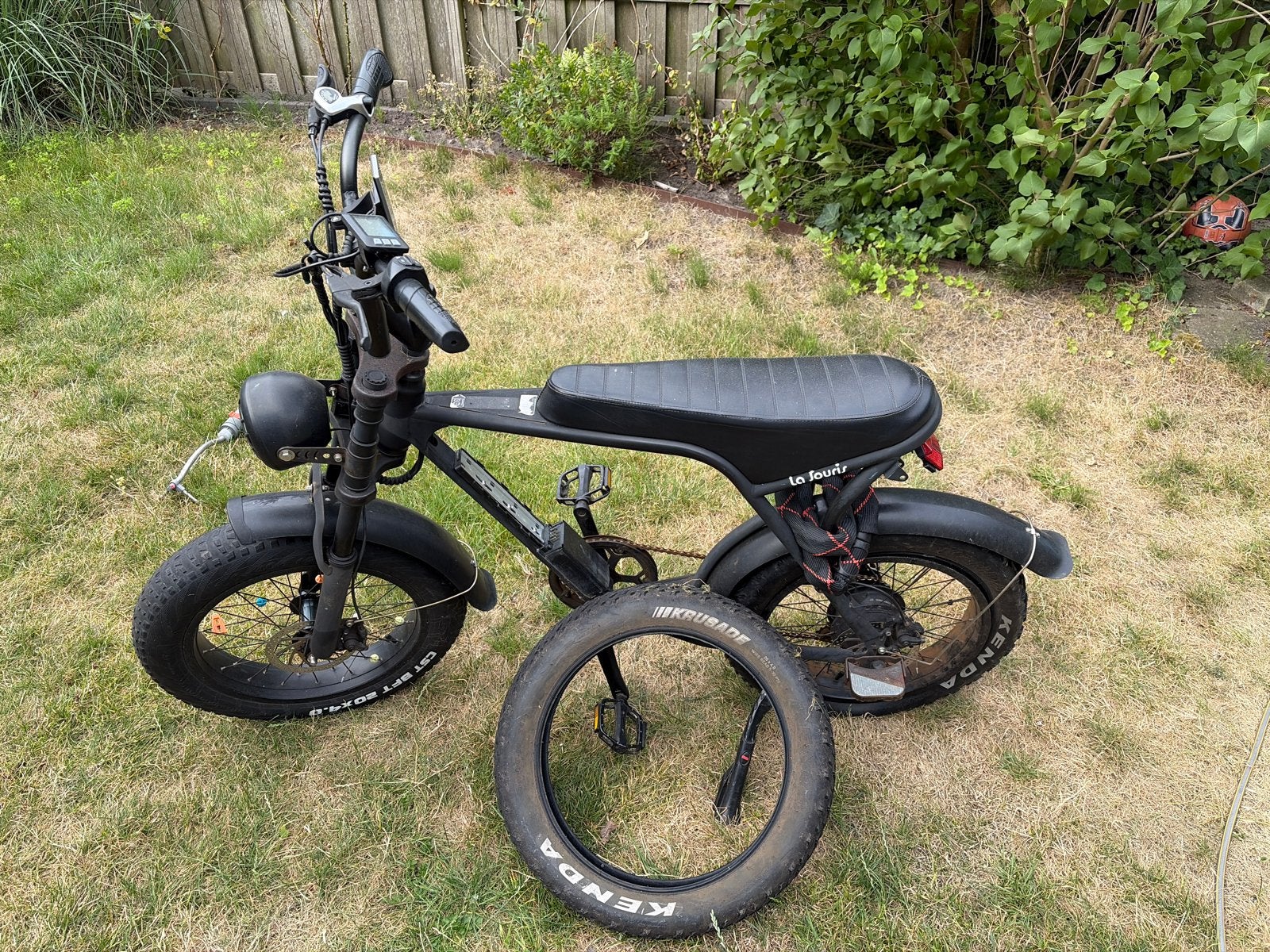 Fatbike. Let op, motor defect en achterband lek, zonder accu, Fietsen en Brommers, Elektrische fietsen, Gebruikt, Minder dan 47 cm